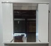 Тренто 800 шкаф зеркальный 2 створки, АВК