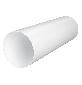 Воздуховод ВП D150 L1м пластик ERA