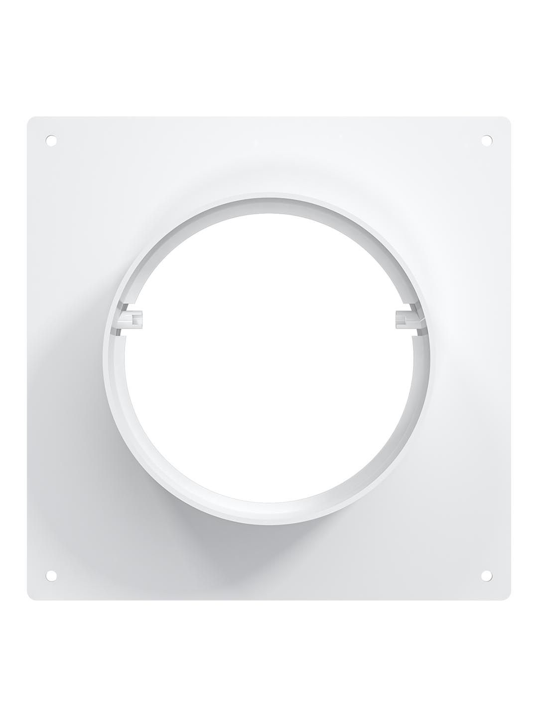 Соединитель круглых каналов с накладной пластиной D100 ERA 10SKNP