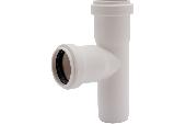 Тройник РР 50х50х87 OSTENDORF HTEAw белый (20)