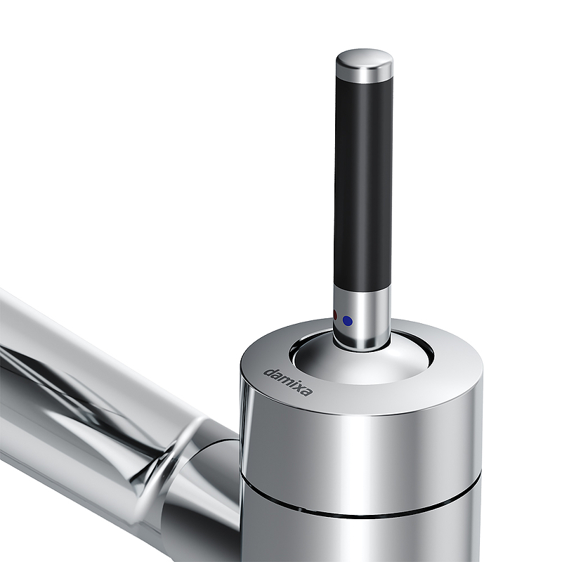 Смеситель для кухни, поворотный излив 236 мм, 290007464 ARC Damixa