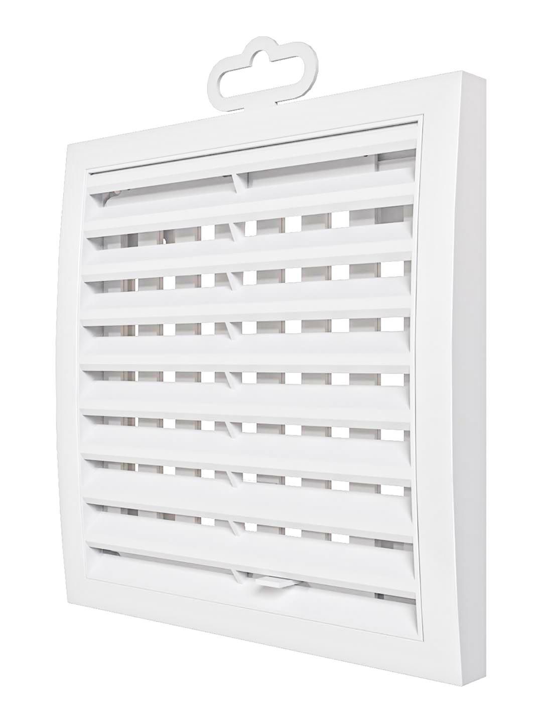 Решетка вентиляционная РРП разъемная регулируемая 150х150 пластик ERA,1515РРП