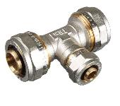 Тройник 26 х 16 х 26 цанга