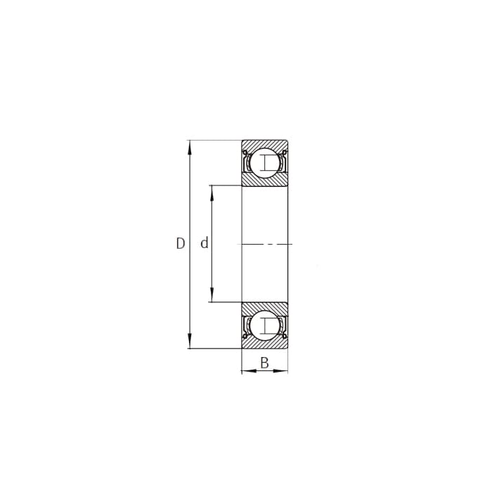 Подшипник 6201 2Z/C3 SKF