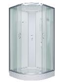 ERLIT Душ. кабина ER3508P-C3-RUS 80*80*215 ( низкий поддон, матовое стекло)