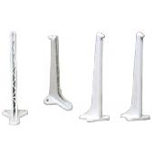 Кронштейн 2-ой величины пластик 24см