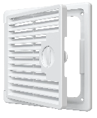 Люк Декофот ДФ накладной вентилируемый 150х150 пластик EVECS