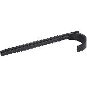 Дюбель-крюк одинарный, для труб Ø32мм, длина 110мм STOUT  (SMF-0003-001032) (100)