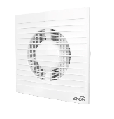 Вентилятор накладной E D100 сетка обр.клапан ERA
