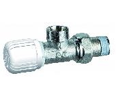 Вентиль угловой терморегулирующий осевой Ø1/2