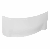 ALEX BAITLER Фронтальная панель для ванн NERO 150 L с крепежом