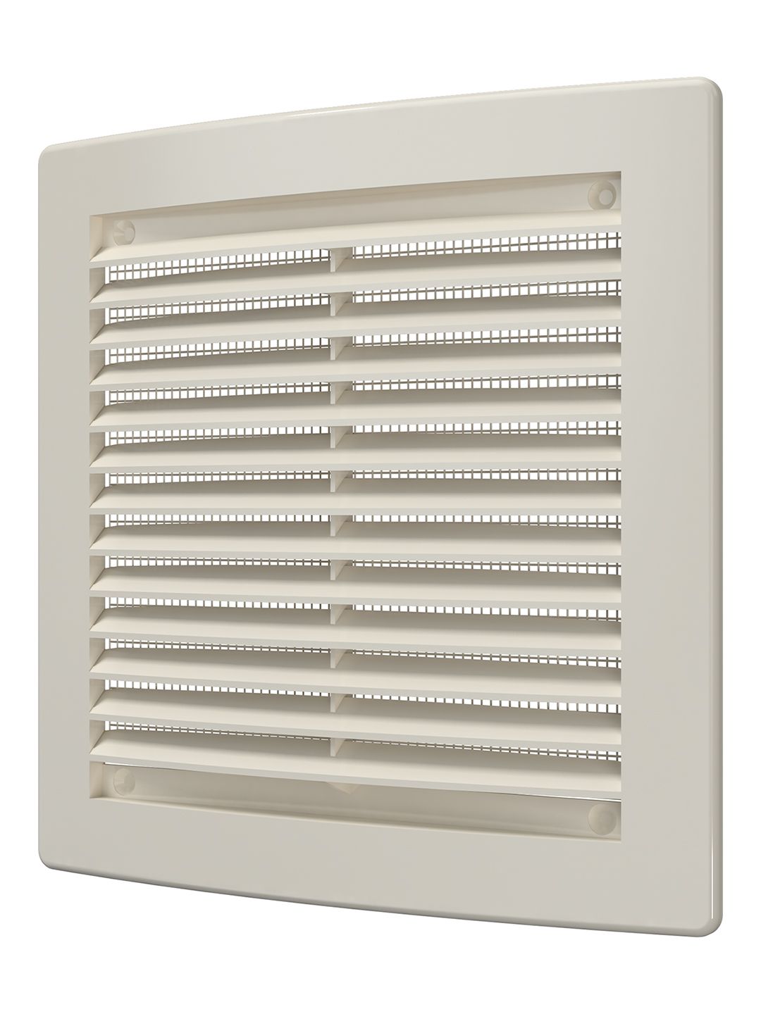 Решетка вентиляционная РЦ сетка 150х150 пластик Ivory ERA 1515РЦ