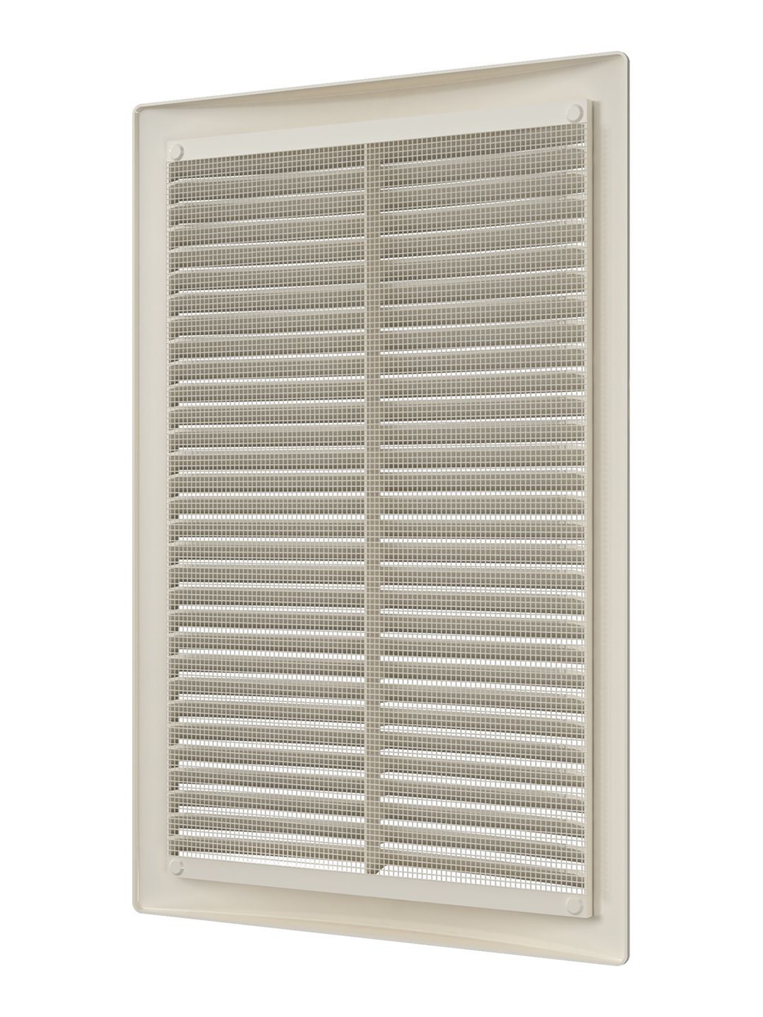 Решетка вентиляционная РЦ сетка 200х300 пластик Ivory ERA 2030РЦ Ivory