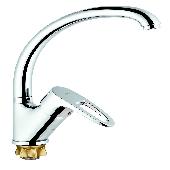 Смеситель для кухни (мойки)  G-lauf 9G4-A180 (D40; боковая ручка; на лат. гайке)