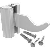 STOUT Комплект настенных регулируемых кронштейнов для радиаторов (2 шт.) RAL 9016 (SKU-0320-000080)