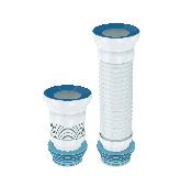 Гофра д/унитаза L-250-350мм армированная G701-3 ZEGOR (30)