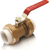 Кран шар. с 2 стыковочными головками PPRF/BV(W)-20x20 BlueOcean (60)