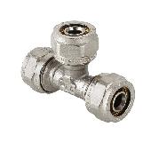 Тройник 32 х 16  х 32 цанга 