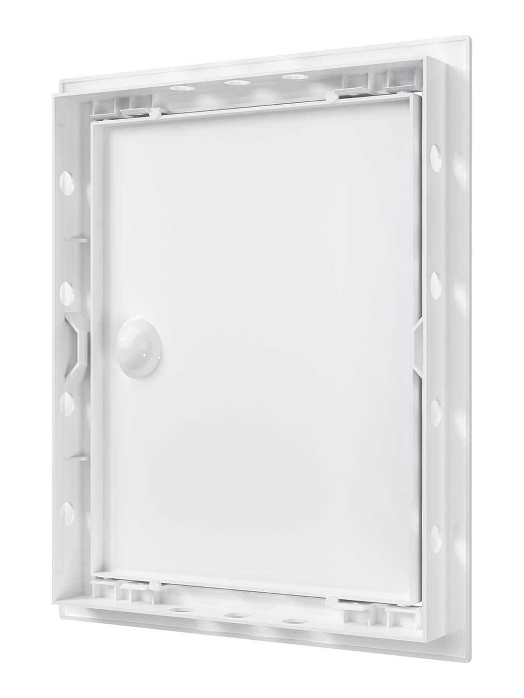 Люк ревизионный ЛР фланец 196х246 ручка 218х268 пластик EVECS Л2025Р