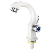 668 BRIMIX Кран на одну воду, м/к, БЕЛЫЙ  из высокопрочного пластика АБС