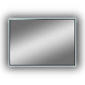 Зеркало Amer LED 1000х700 с бесконтактным сенсором, черной окантовкой, фоновой подсветкой