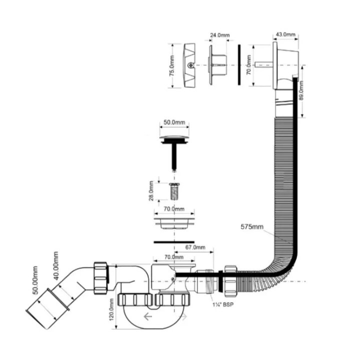 Обвязка полуавтомат пластмассовый 