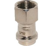 Пресс-муфта    15*1/2 ВР нержавейка ROMMER RSS-0022-001512 (180)