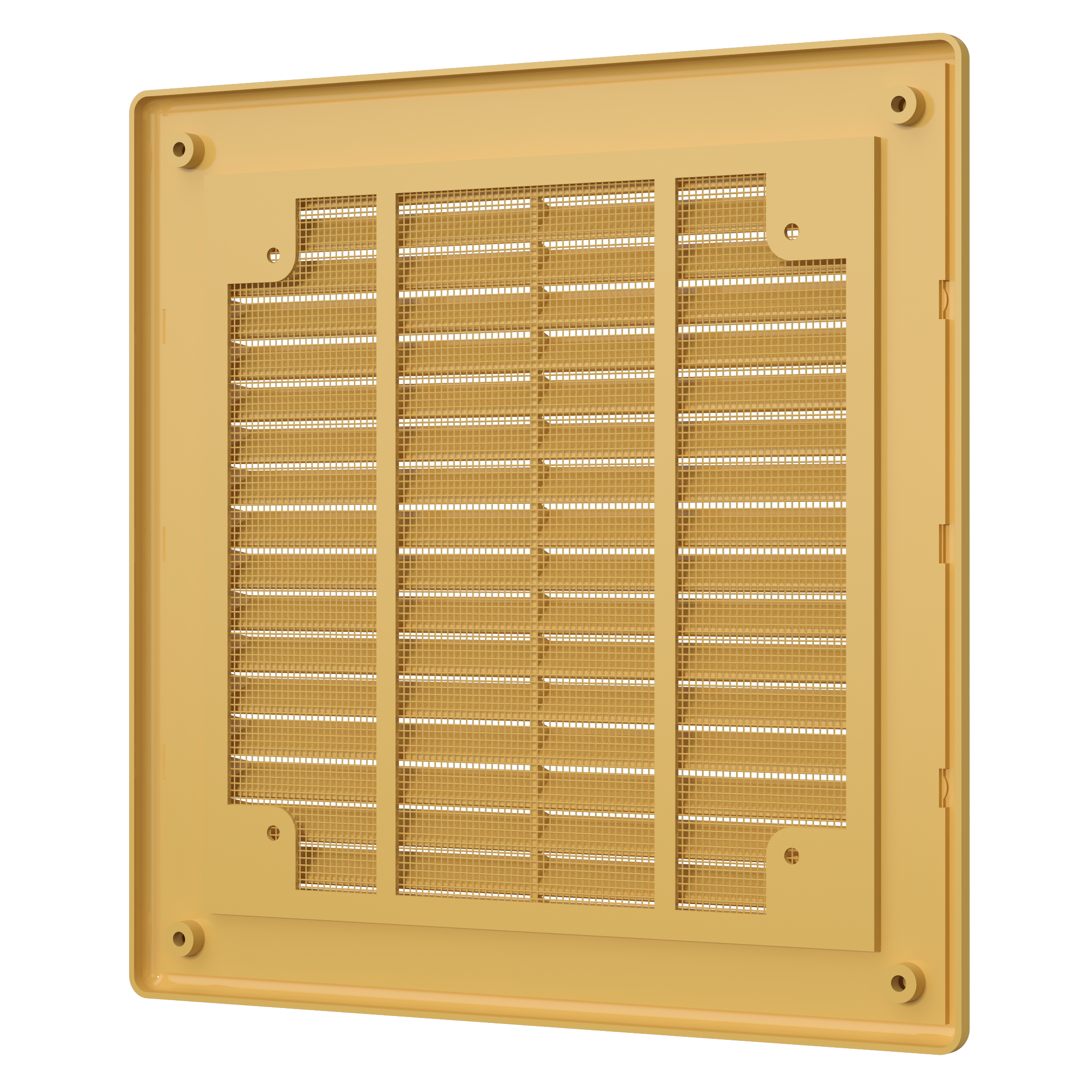 Решетка вентиляционная Р сетка разъемная 208х208 пластик Beige ERA 2121Р беж