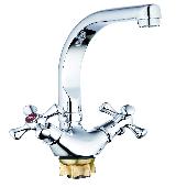 Смеситель для кухни (мойки) G.LAUF QTZ4-D827 (керам. (1/2)180° на лат. гайке) (10)