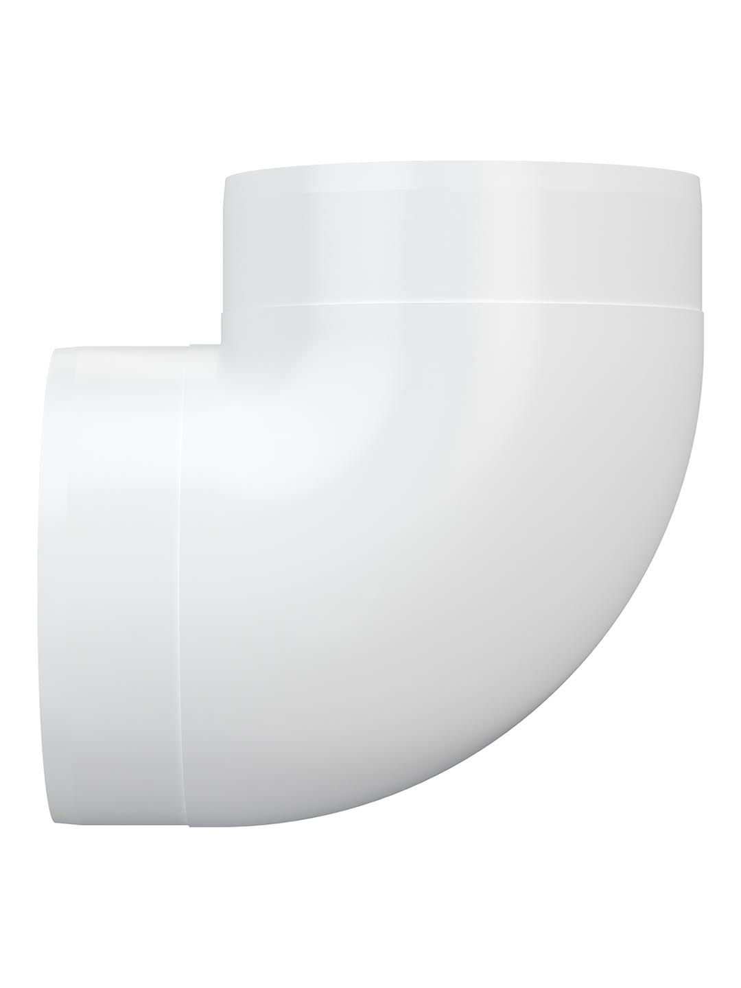 Колено круглое пластик 90° D125 ERA 12,5ККП