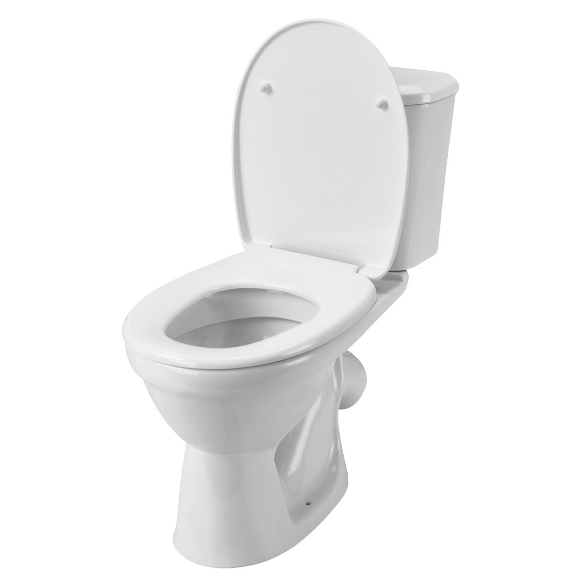 Унитаз-компакт Бореаль-антивсплеск (косой вып., 2-реж. арм., сид.дюро микролифт) 1WH302146, Сантек