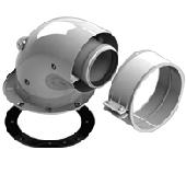 Коакс.отвод Ø60/100 - 90° STOUT от котла (Bosh,Buderus) (SCA-6010-240190)