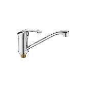 A4106 Смеситель для кухни ACCOONA с гайкой латунь/хром (10)