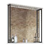 Бруклин 75 зеркало (Дк/Б), SANFLOR