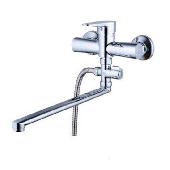 Смеситель для ванны с душем G-lauf NUD6-A045 (D35; длин. излив карт. дивертор)