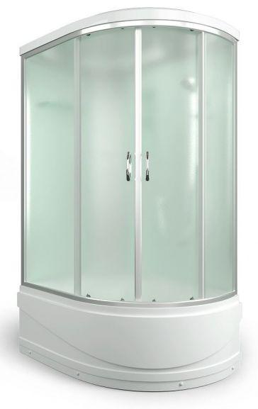 ERLIT Душевая кабина ER3512TPL-C3-RUS 120*80*215 (без г/м, выс.поддон, мат.стекло)