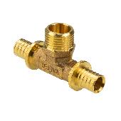 Тройник надвижной с переходом 20(2,8) х 3/4