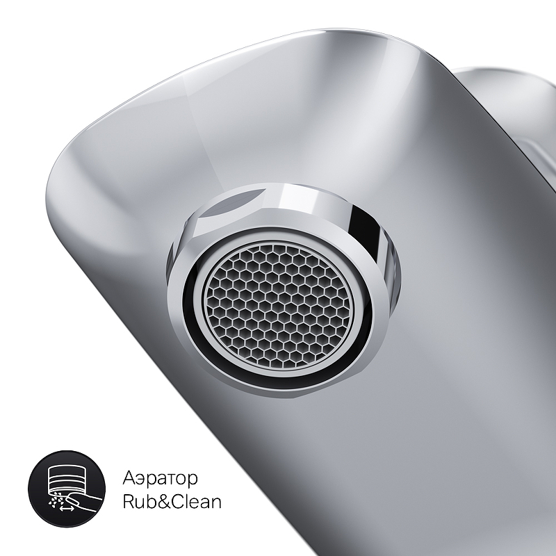 Смеситель для умывальника, ХРОМ F71A02100 Spirit 2.1 АМ.РМ