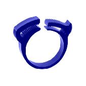 Хомут силовой пластиковый для соед. элем.кругл. формы (Clip-Track) Ø20-16 (в упаковке 4 шт)