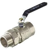 Кран шар.(вода) никелир. америк. 1 1/4