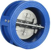 Клапан обратный чугун  2/створ  Ду 80 Ру16 ТМакс=150 ОС межфл. створки чугун+EPDM Benarmo 1