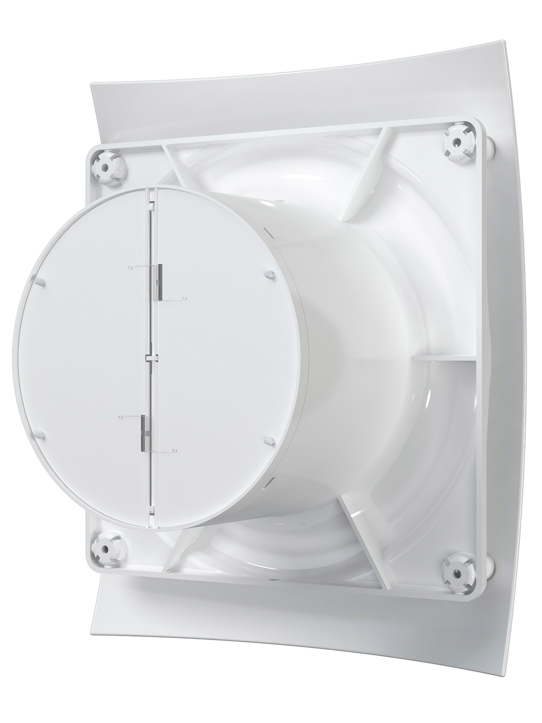 Вентилятор накладной D125 DICITI обр.клапан BREEZE 5C