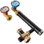 Насосная группа с термост-смесит.  клапаном (35-60ºС) 1