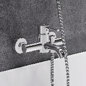 Смеситель для ванны и душа излив 176мм, ХРОМ 361000000 Scandinavian Pure Damixa