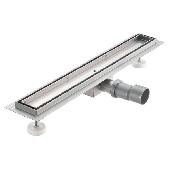 Трап-лоток d-50 гориз.70*1200 мм под плитку гидро+сухая защ от запаха реш-квад TIM (5) BAD4512002