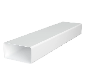 612ВП1, Воздуховод прямоугольный ПВХ 60х120, L=1м ERA