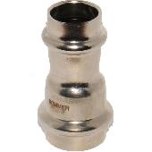 Пресс-муфта двухраструбная 22ммх15мм ВПр нержавейка ROMMER RSS-0018-002215 (120)