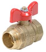 Кран шар.(вода) 1