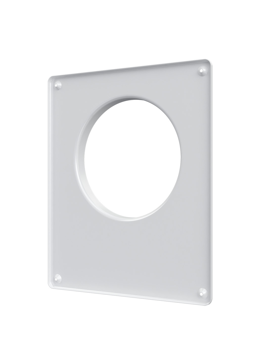 Площадка торцевая фланец D125 196х236 окраш.сталь ERA 125ПТМ