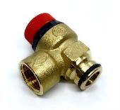 Клапан предохранительный 3bara BAXI ECO FOUR, GAZLUX, GAZEC Protherm Пантера Леопард V17